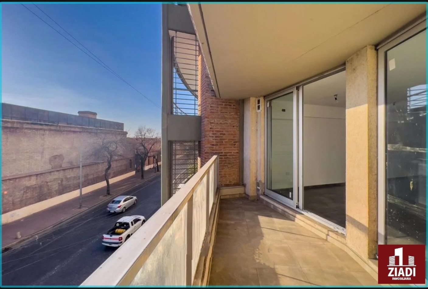 Departamento monoambiente amplio con balcon y amenities